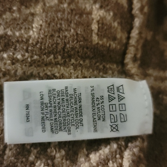 WILLAIM RAST Brown Aztec sweater Small size NWT - Picture 4 of 7